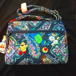 Vera Bradley Andy's triple compartment crossbody
